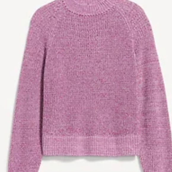 Old Navy Purple Mock Turtleneck Sweater XL - Picture 1 of 3